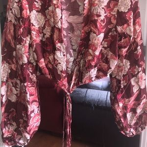 Two piece floral set